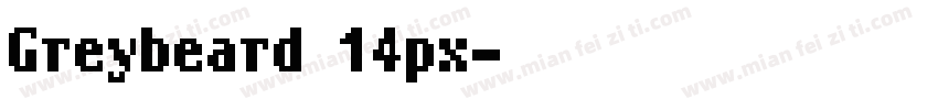 Greybeard 14px字体转换